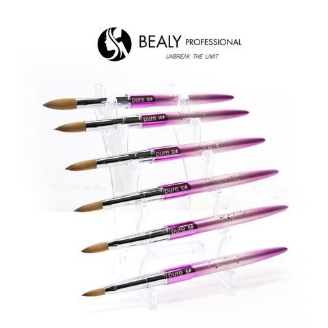  CỌ ĐẮP BỘT LÔNG CHỒN ĐẦU Á VL HOA TUYẾT HỒNG TÍM PURE 