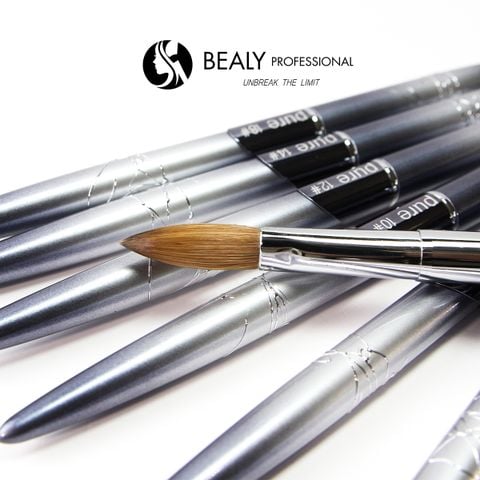  CỌ ĐẮP BỘT LÔNG CHỒN ĐẦU Á VL HOA TUYẾT XÁM PURE 