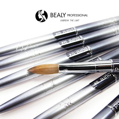  CỌ ĐẮP BỘT LÔNG CHỒN ĐẦU Á VL HOA TUYẾT XÁM PURE 