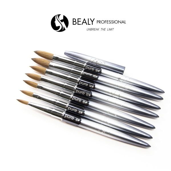  CỌ ĐẮP BỘT LÔNG CHỒN ĐẦU Á VL HOA TUYẾT XÁM PURE 