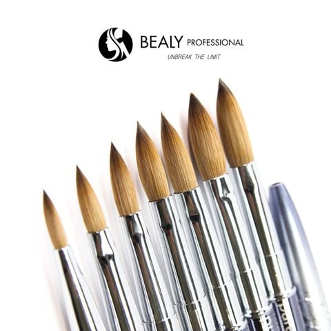  CỌ ĐẮP BỘT LÔNG CHỒN ĐẦU Á VL HOA TUYẾT XÁM PURE 