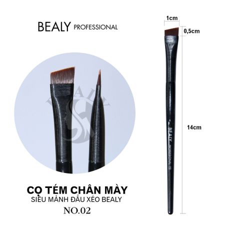  CỌ TÉM CHÂN MÀY SIÊU MẢNH ĐẦU BẰNG/ĐẦU XÉO BEALY 