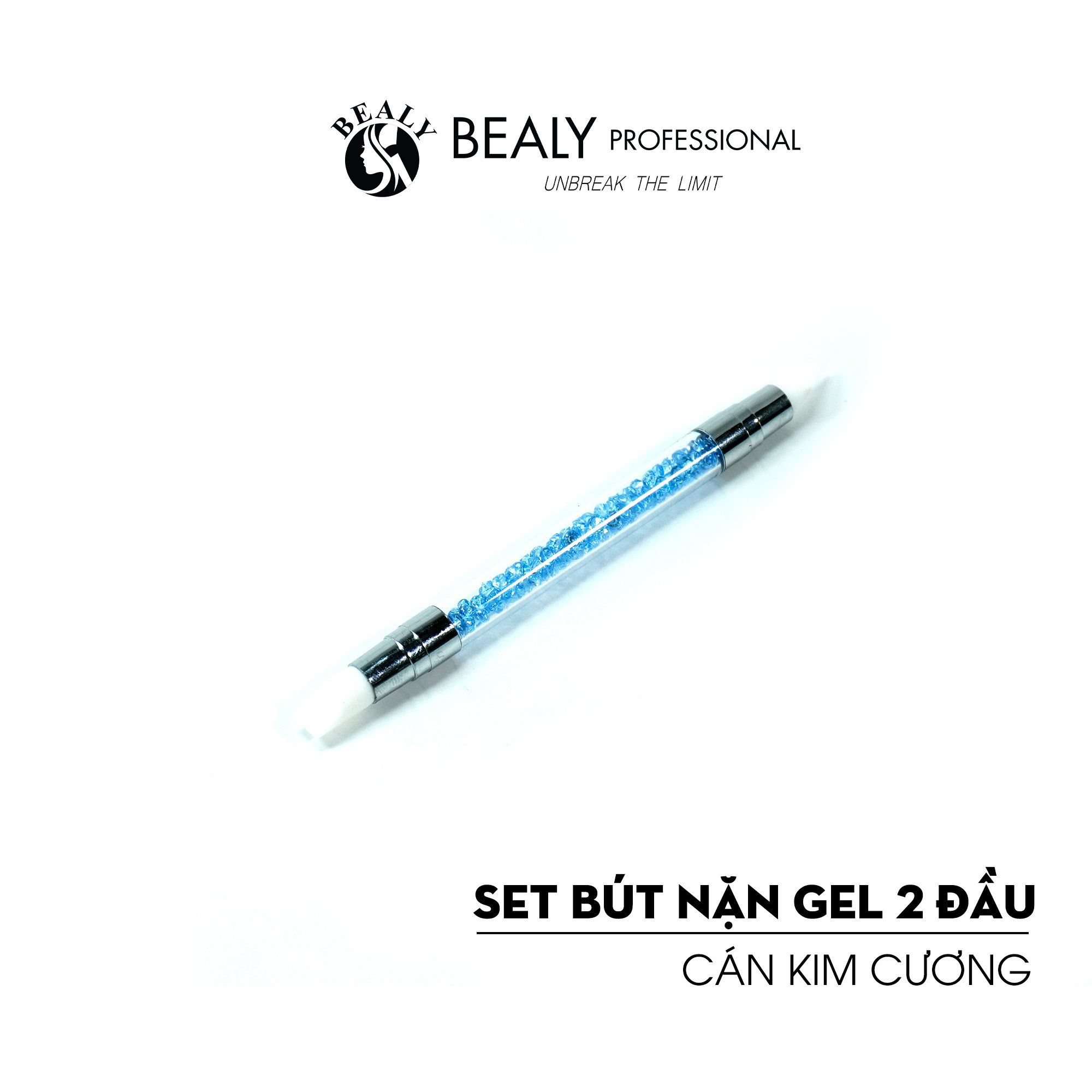  SET BÚT NẶN GEL 2 ĐẦU CÁN KIM CƯƠNG 