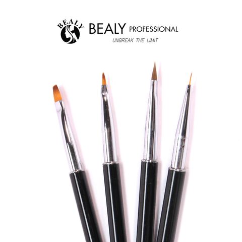 SET CỌ NAIL VẼ 4C - CỔ BẠC NẮP ĐÍNH TRÁI TIM 
