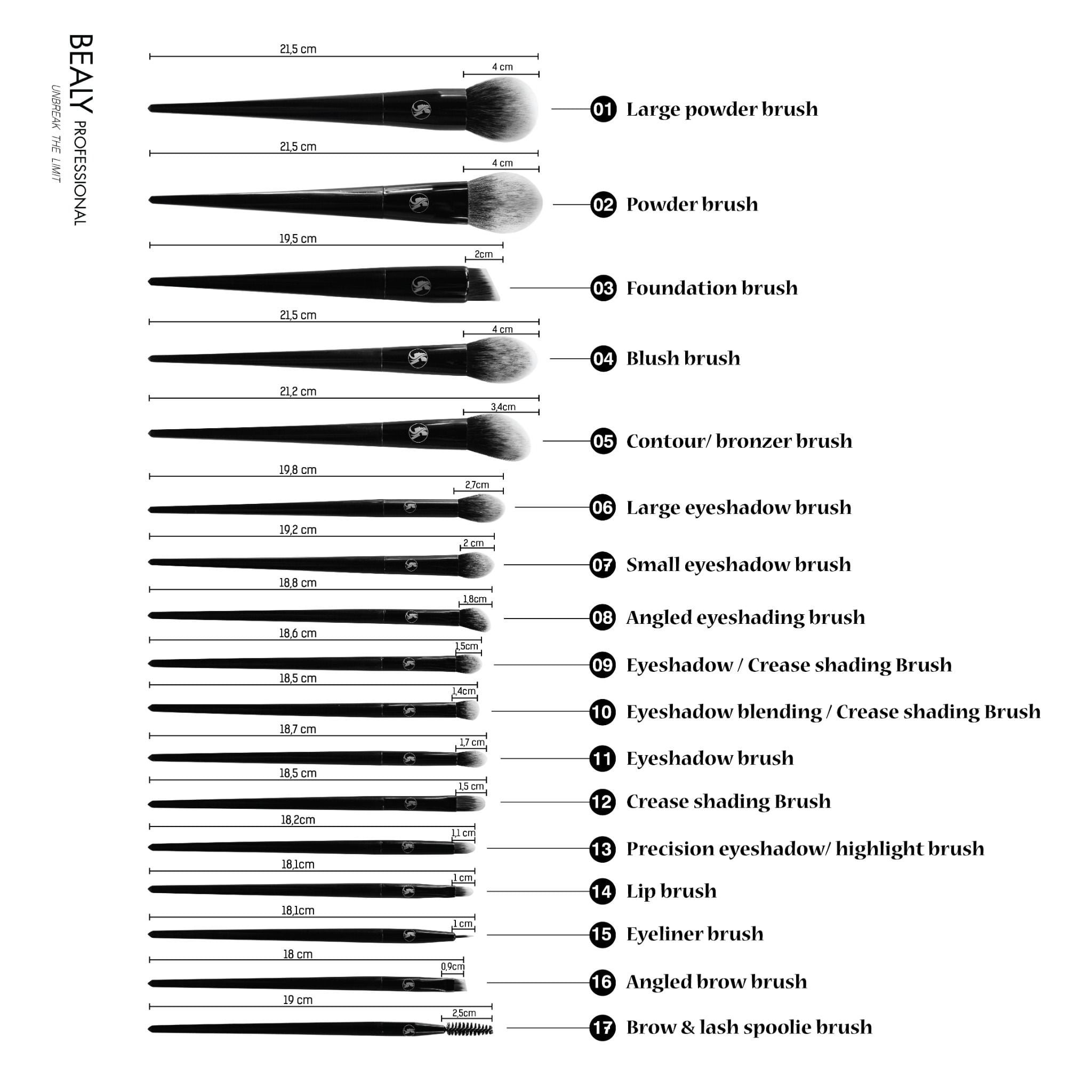  BỘ CỌ TRANG ĐIỂM XẾP LỚP BLACK FIRE BEALY 17C 