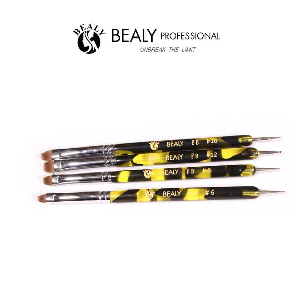  CỌ 2 ĐẦU FRENCH-CHẤM BI, THÂN ĐÁ TONE ĐEN BEALY 