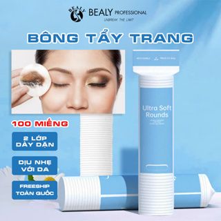  BÔNG TẨY TRANG ULTRA SOFT ROUNDS - MỀM MỊN KHÔNG XƠ BÔNG 