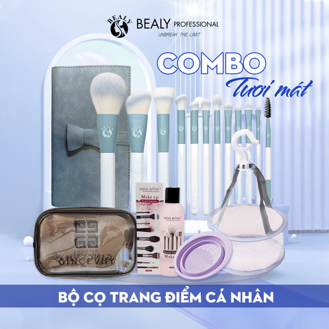  COMBO BỘ CỌ TRANG ĐIỂM CÁ NHÂN TƯƠI MÁT 