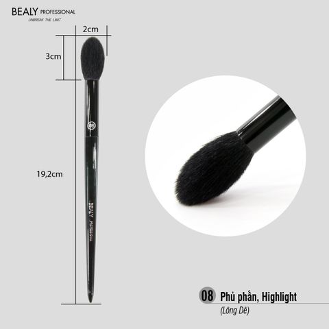  CỌ PHỦ PHẤN, HIGHLIGHT BEALY - LÔNG THÚ 32C - NO.08 