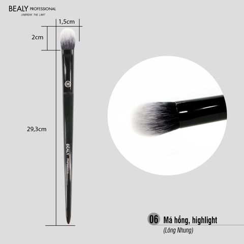  CỌ MÁ HỒNG, HIGHLIGHT BEALY - LÔNG THÚ 32C - NO.06 