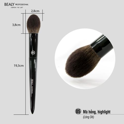  CỌ MÁ HỒNG HIGHLIGHT BEALY - LÔNG THÚ 32C - NO.05 