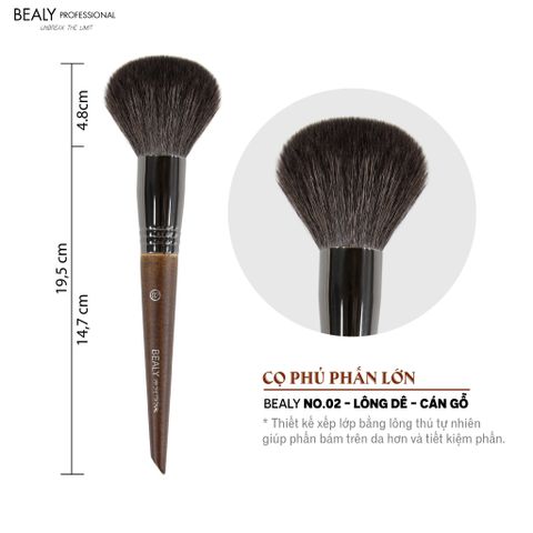  CỌ PHỦ PHẤN LỚN BEALY - LÔNG THÚ 26C - NO.02 