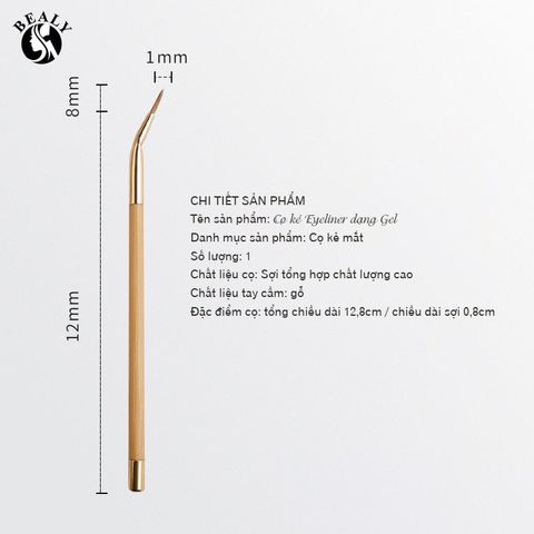  CỌ KẺ EYELINER DẠNG GEL 