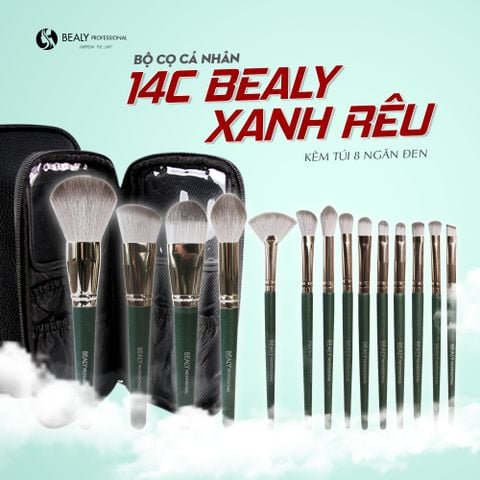  BỘ CỌ TRANG ĐIỂM CÁ NHÂN 14C XANH RÊU BEALY #2 