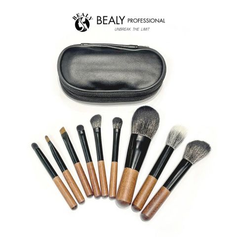  BỘ CỌ TRANG ĐIỂM CÁ NHÂN 9C TÍ HON CÁN GỖ 