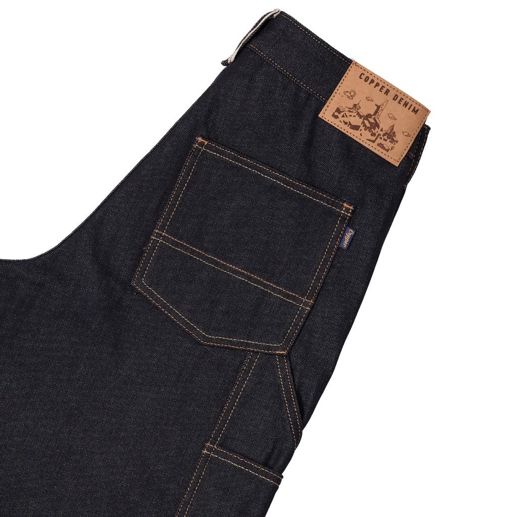 Relax - 14.5 Oz - Diamond Blue - Raw Selvedge Denim Work Pants