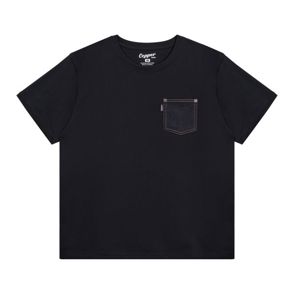  Pocket Tee - Copper Denim 