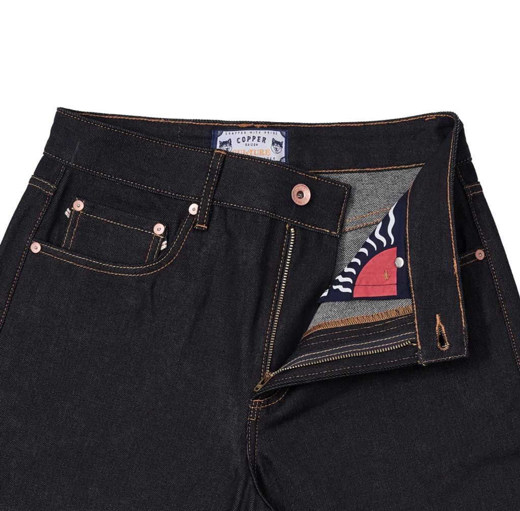 OG Slim  - 14.5 Oz - Diamond Blue - Raw Selvedge Denim Pants
