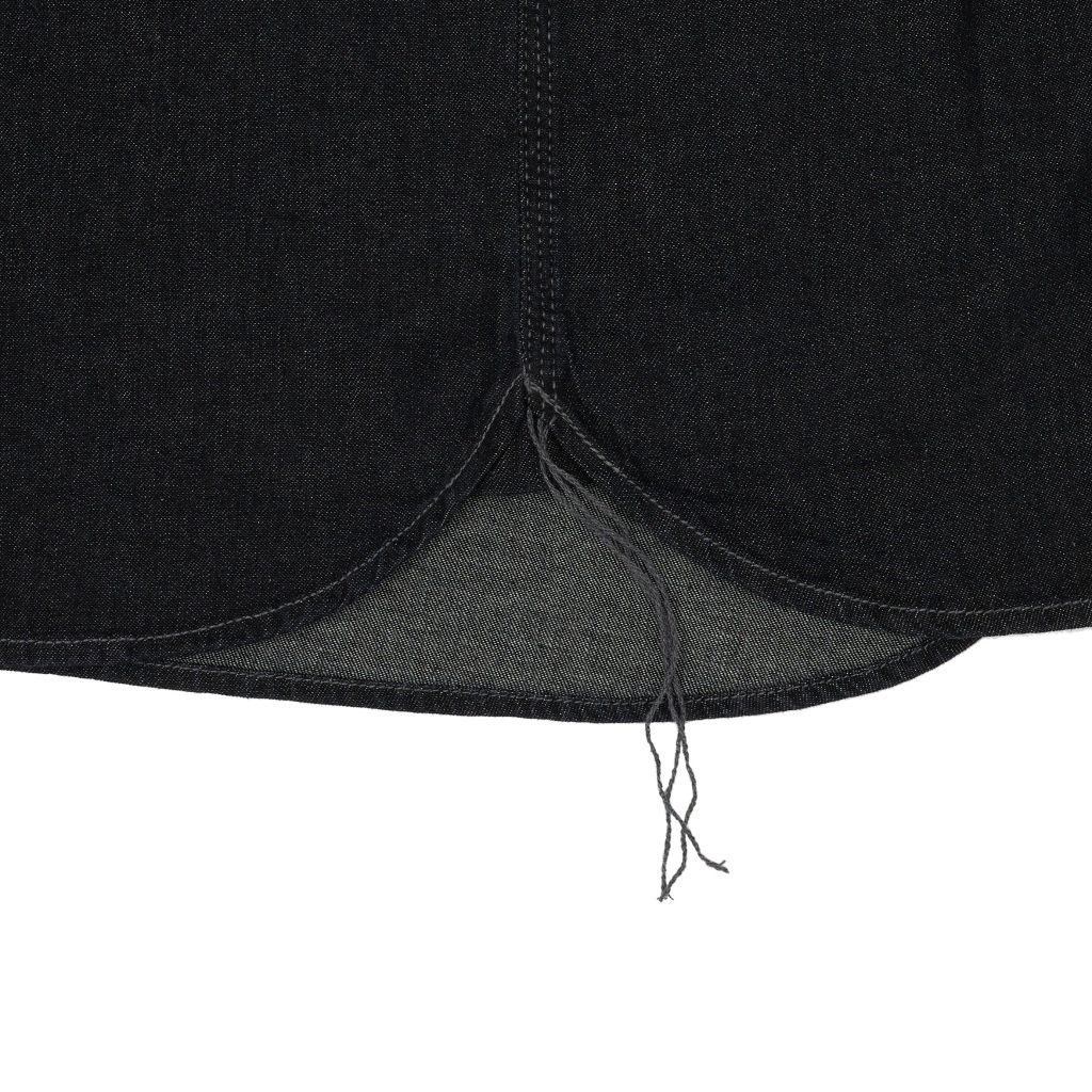 10 Oz - Black - One Washed - Denim Shirt / Tay dài