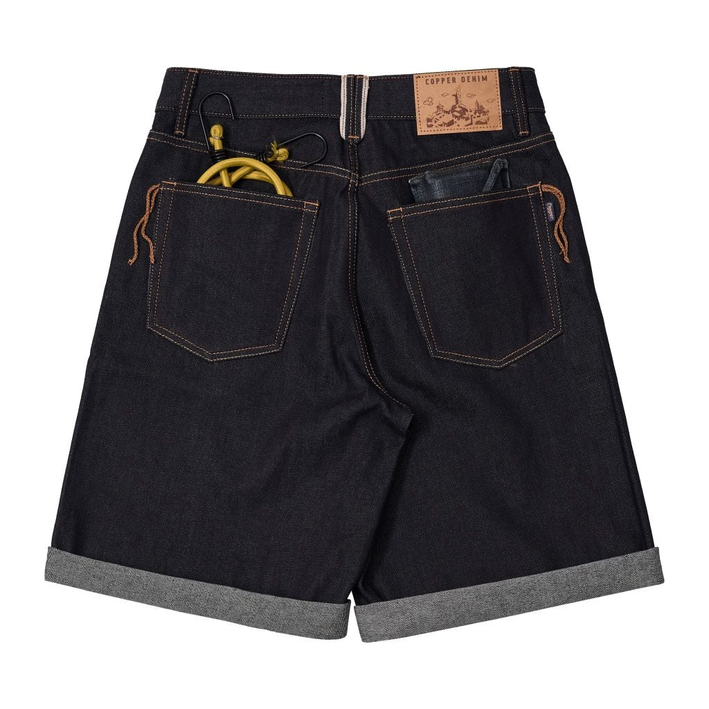 Short - 14.5 Oz - Diamond Blue - Raw Selvedge Denim Pants