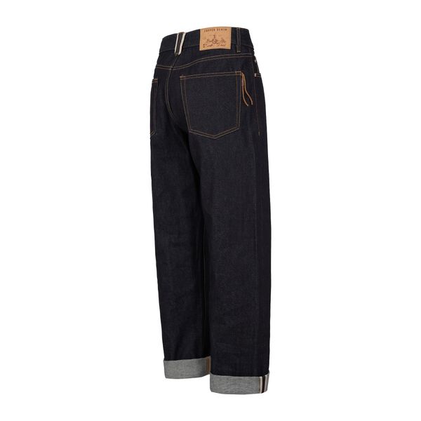 Straight  - 14.5 Oz - Diamond Blue - Raw Selvedge Denim Pants 