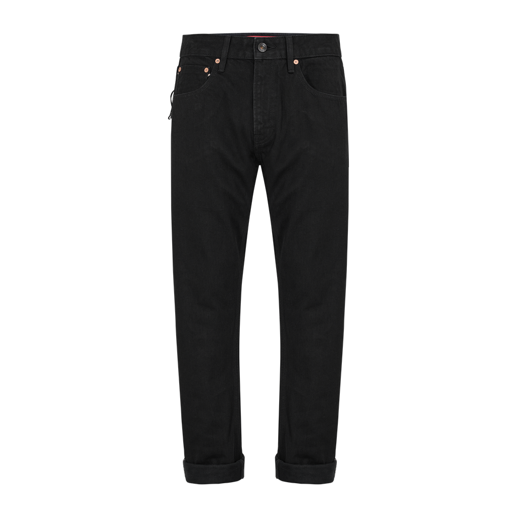 OG Slim  - 15 Oz - All Black - One Washed Selvedge Denim Pants