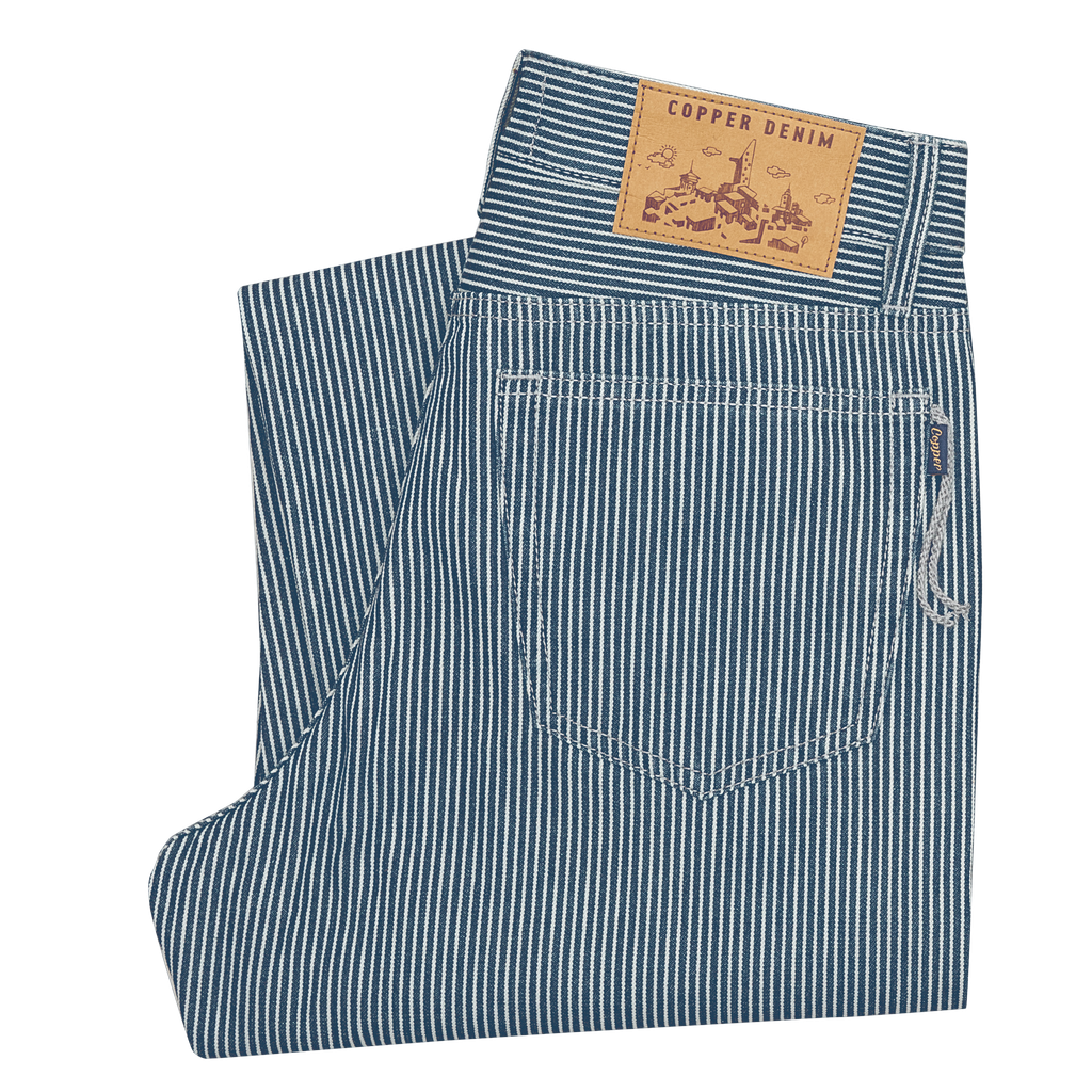 Straight - 11 Oz - Hickory - One Washed Denim Pants