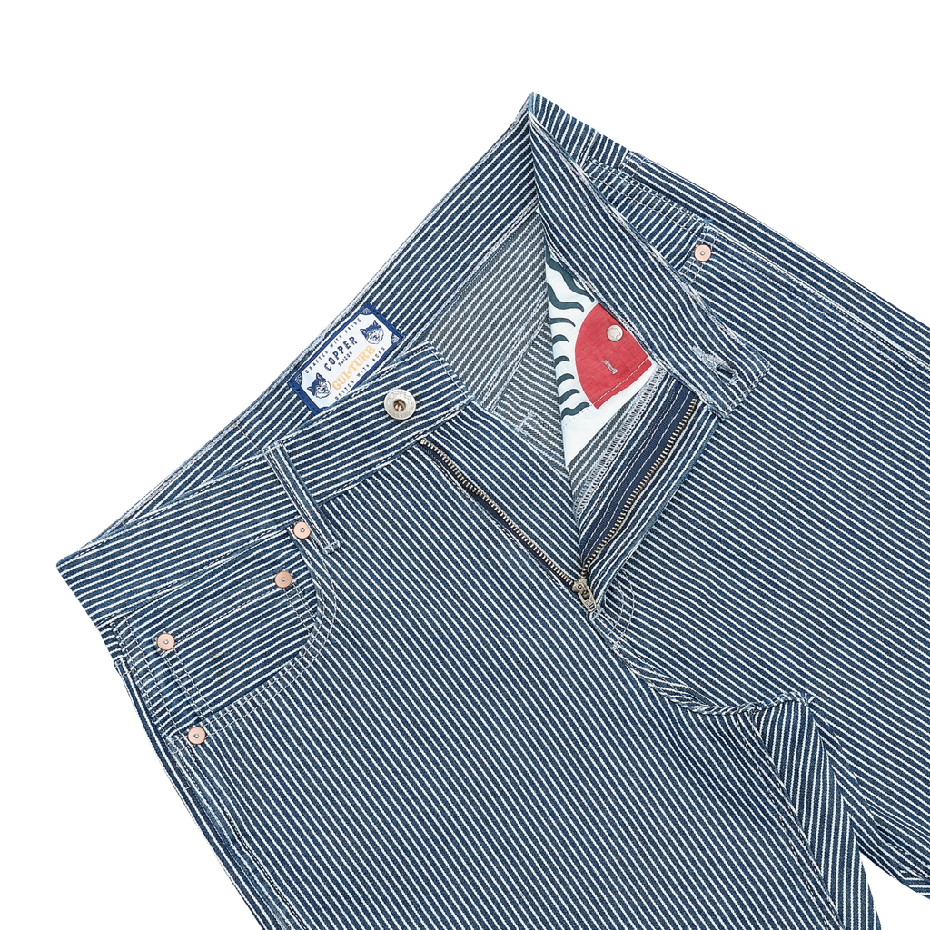 [QUẦN NỮ] Relax - 11 Oz - Hickory - One Washed Denim Pants
