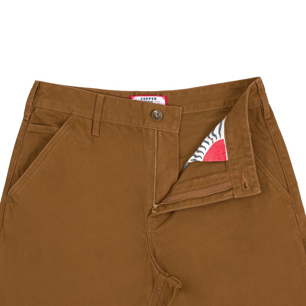 Relax - 11 Oz Brown Canvas Work Pants