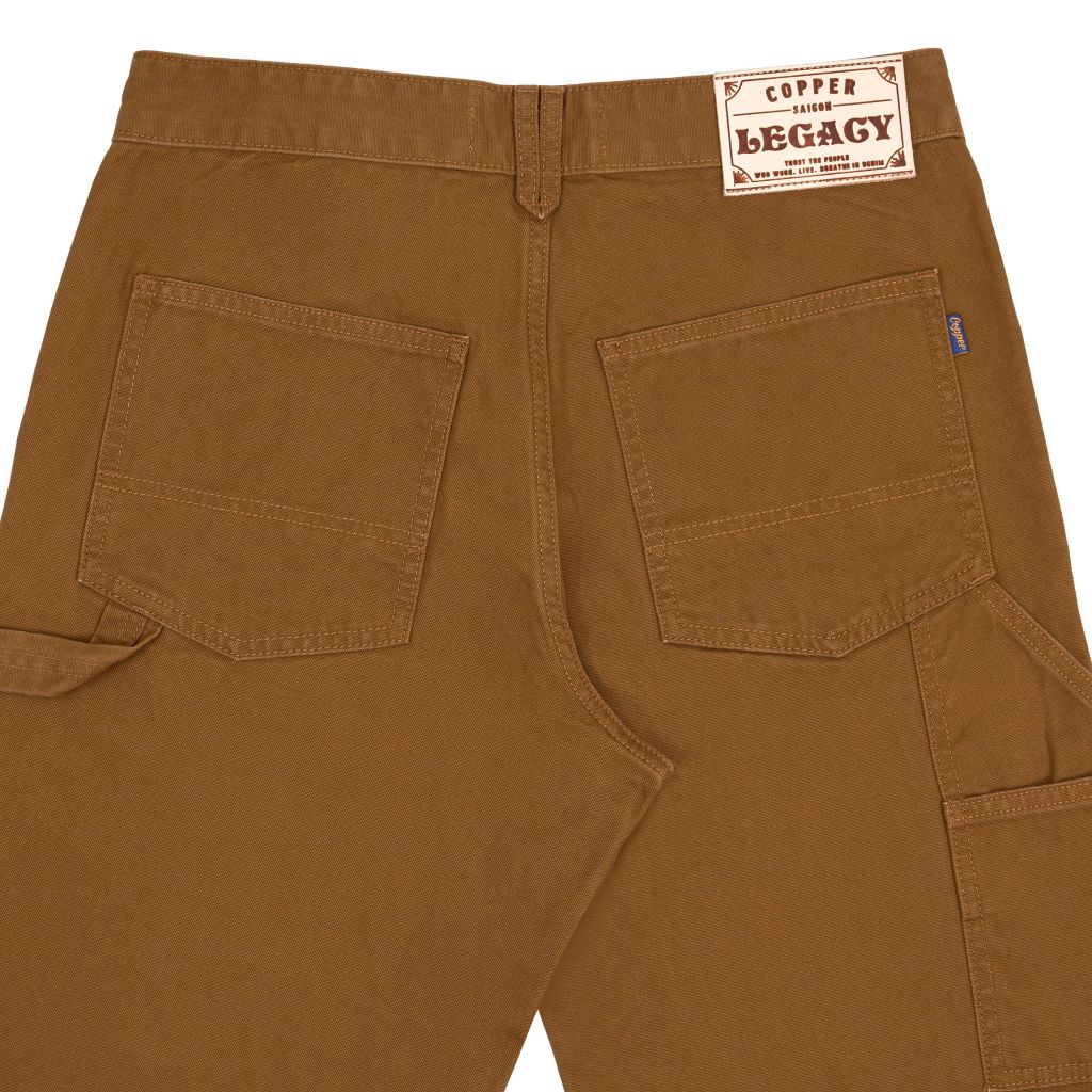 Relax - 11 Oz Brown Canvas Work Pants