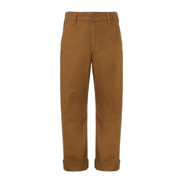  Relax - 11 Oz Brown Canvas Work Pants 