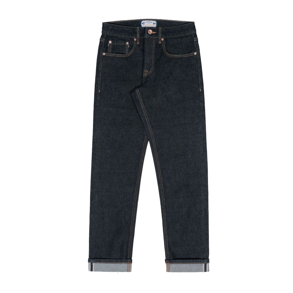 OG Slim - 12.5 Oz - Indigo - One Washed Selvedge Denim Pants
