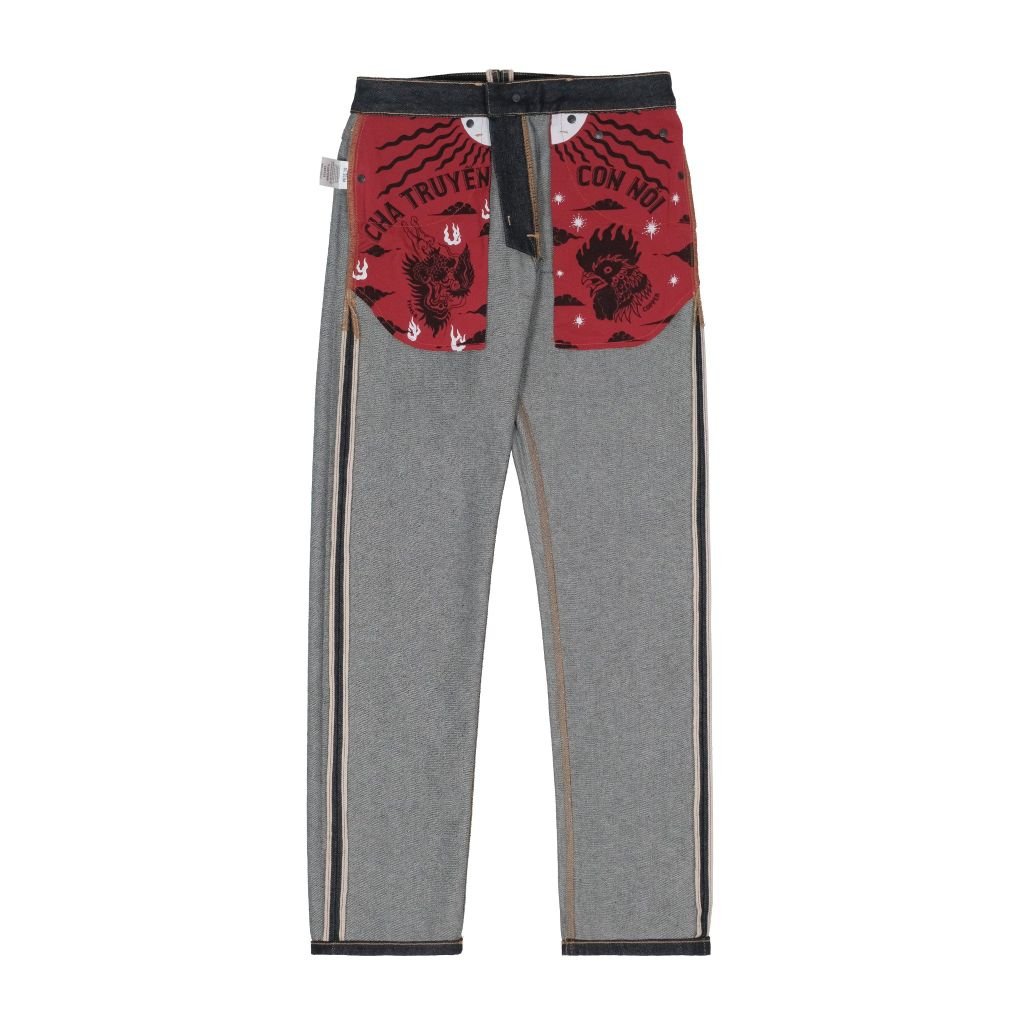 OG Slim - 12.5 Oz - Indigo - One Washed Selvedge Denim Pants