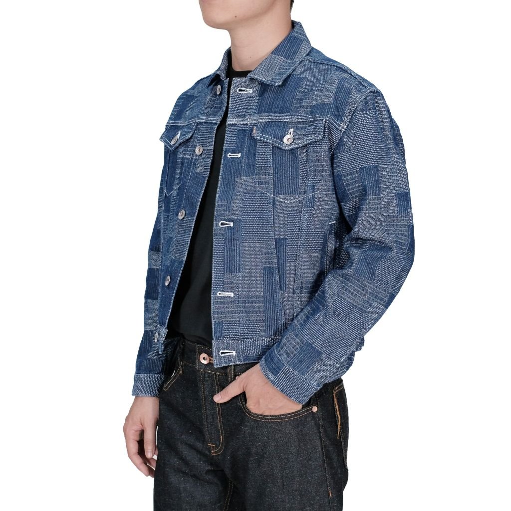 11oz Sashiko Type 3 Rinsewash Denim / Regular Jacket