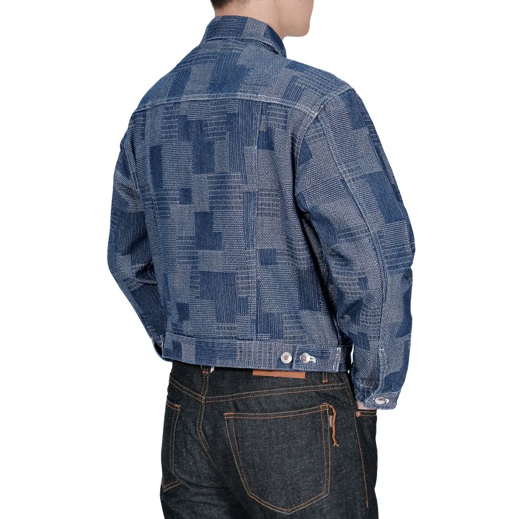 11oz Sashiko Type 3 Rinsewash Denim / Regular Jacket