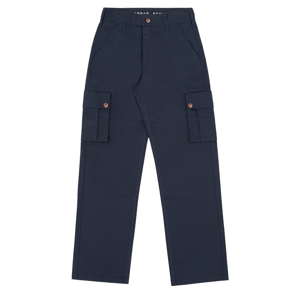 Navy Cargo Ripstop / Relax Pants