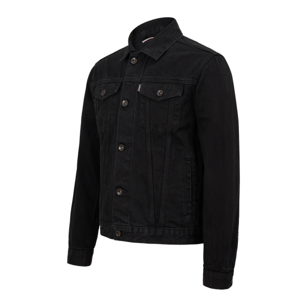  Type III - 15 Oz - All Black - One Washed Selvedge Denim Jacket 