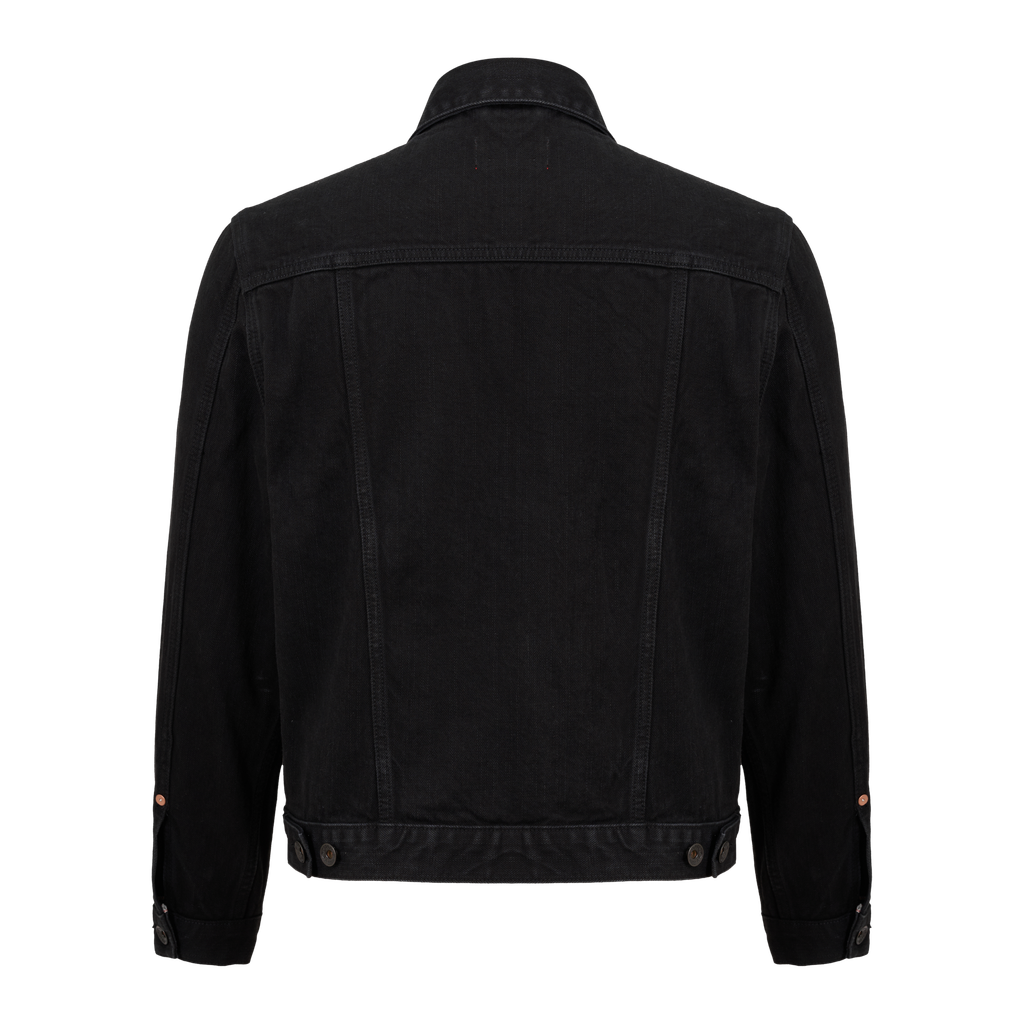 Type III - 15 Oz - All Black - One Washed Selvedge Denim Jacket