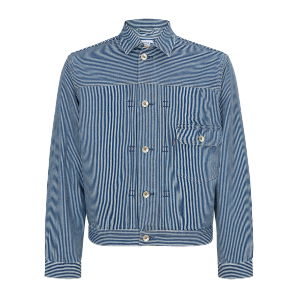  Type I - 11 Oz - Hickory - One Washed Denim Jacket 