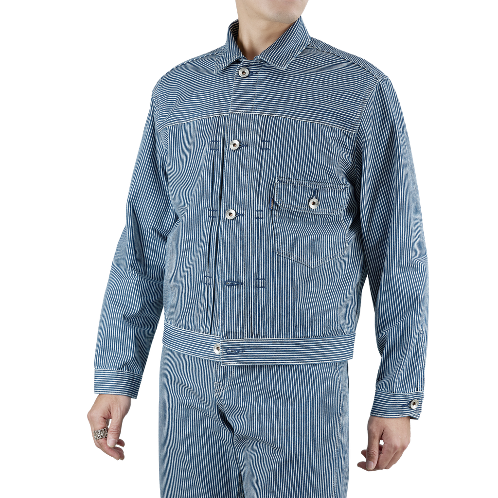 Type I - 11 Oz - Hickory - One Washed Denim Jacket