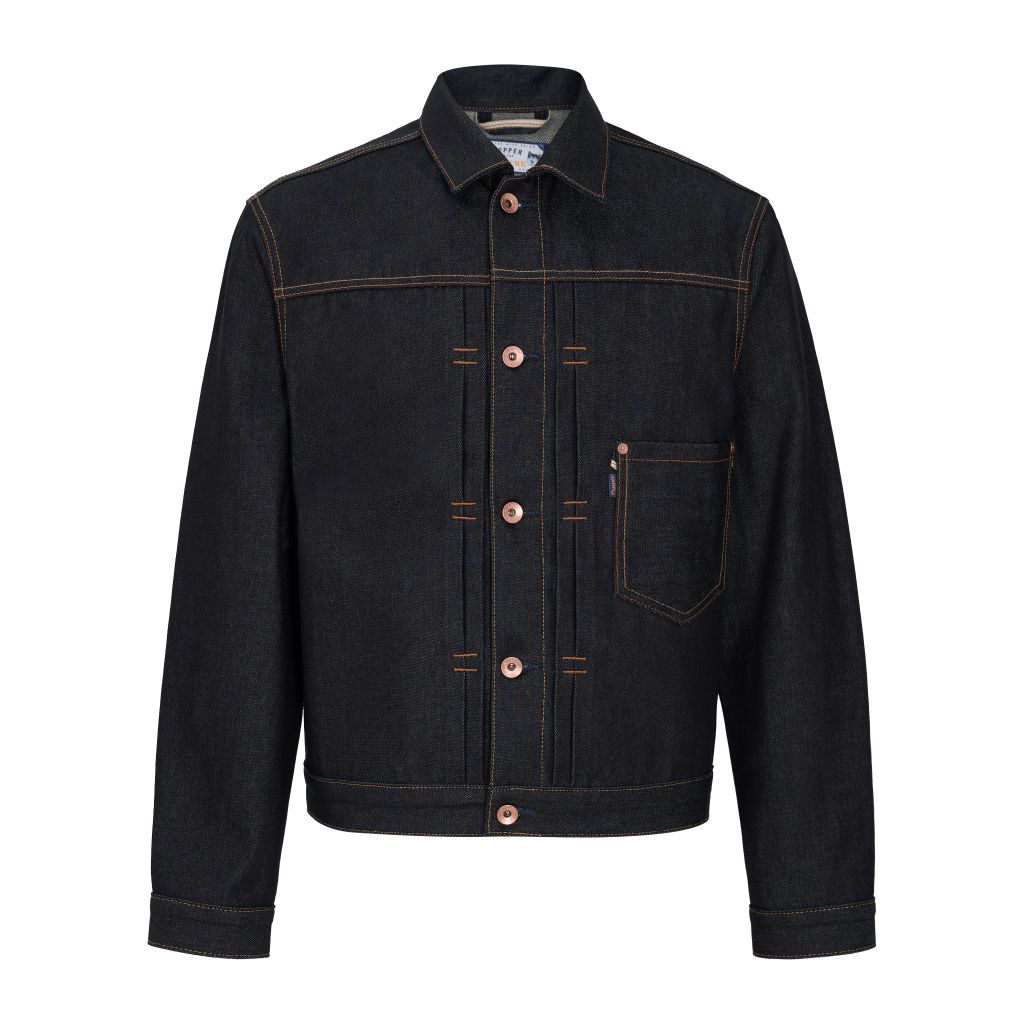 Type I - 14.5 Oz - Diamond Blue - Raw Selvedge Denim Jacket