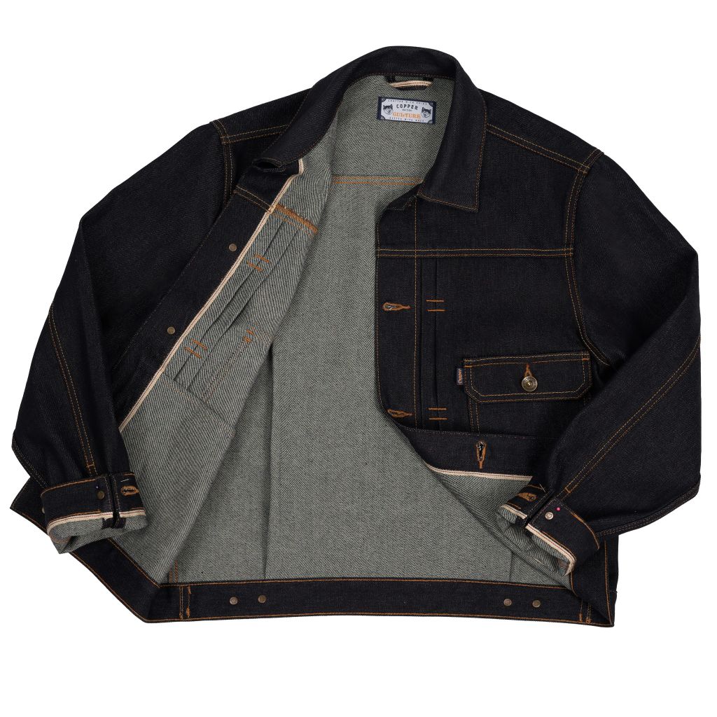 Type II - 14.5 Oz - Diamond Blue - Raw Selvedge Denim Jacket