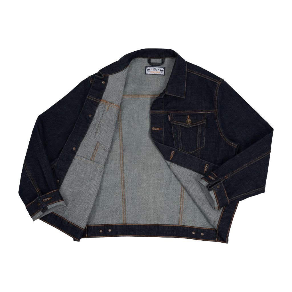Type III - 12 Oz - Indigo Blue - One Washed Denim Jacket