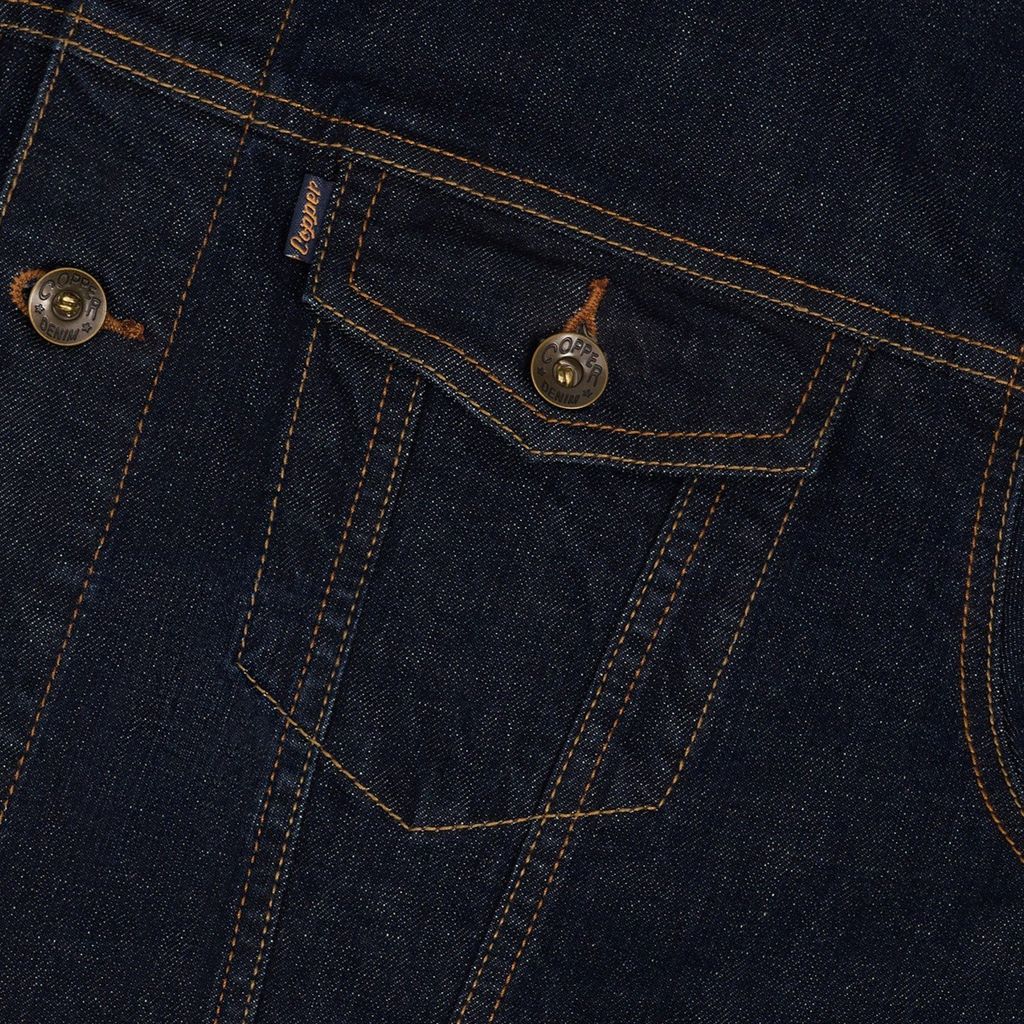 Type III - 12 Oz - Indigo Blue - One Washed Denim Jacket