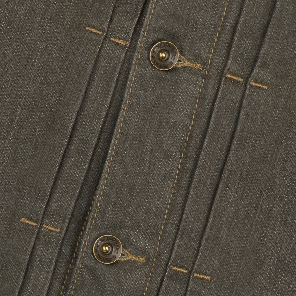 Type II - 13.5 Oz - Grey - One Washed Selvedge Denim Jacket