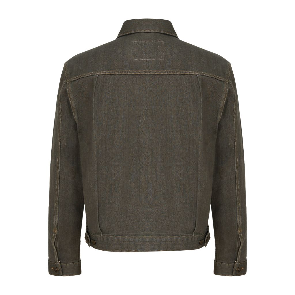 Type II - 13.5 Oz - Grey - One Washed Selvedge Denim Jacket