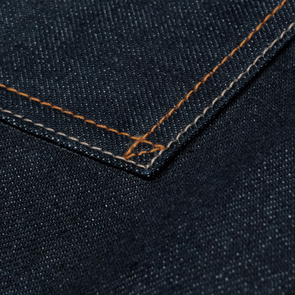 KURABO 19oz Type 1 Prime Blue Raw Selvedge Denim / Regular Jacket / Japanese Fabric