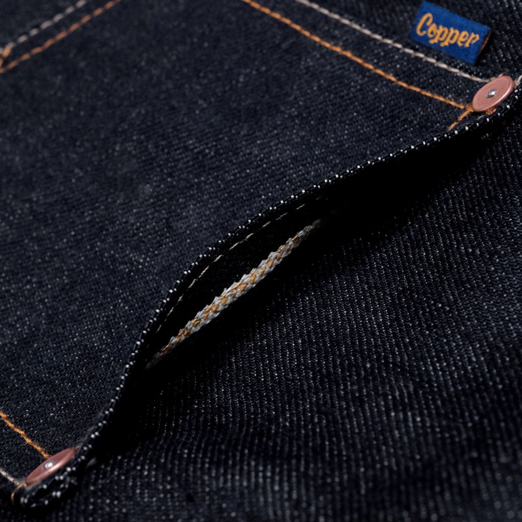 KURABO 19oz Type 1 Prime Blue Raw Selvedge Denim / Regular Jacket / Japanese Fabric