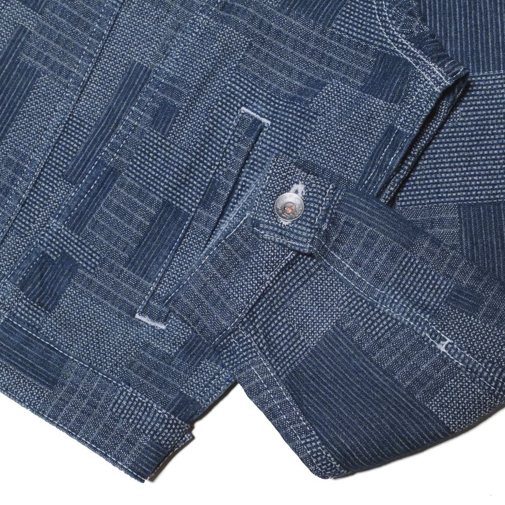 11oz Sashiko Type 3 Rinsewash Denim / Regular Jacket