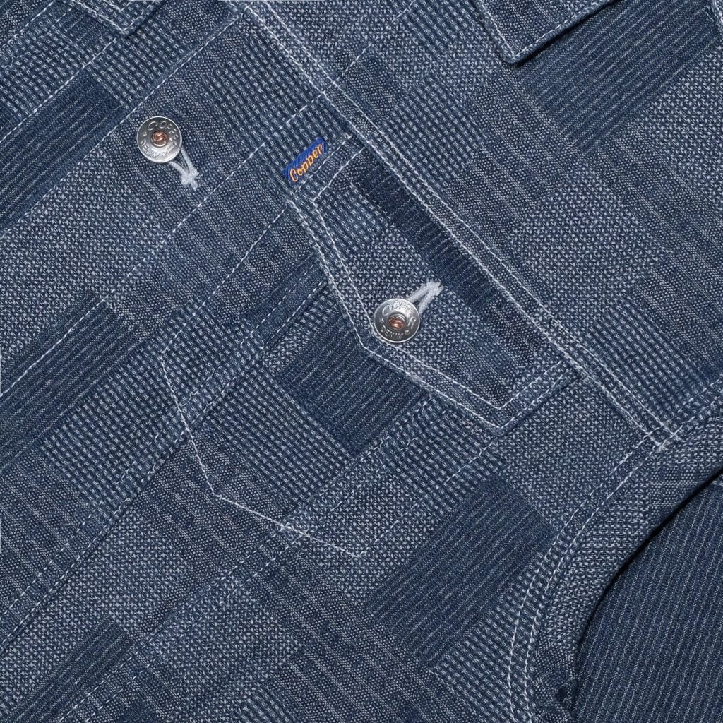 11oz Sashiko Type 3 Rinsewash Denim / Regular Jacket